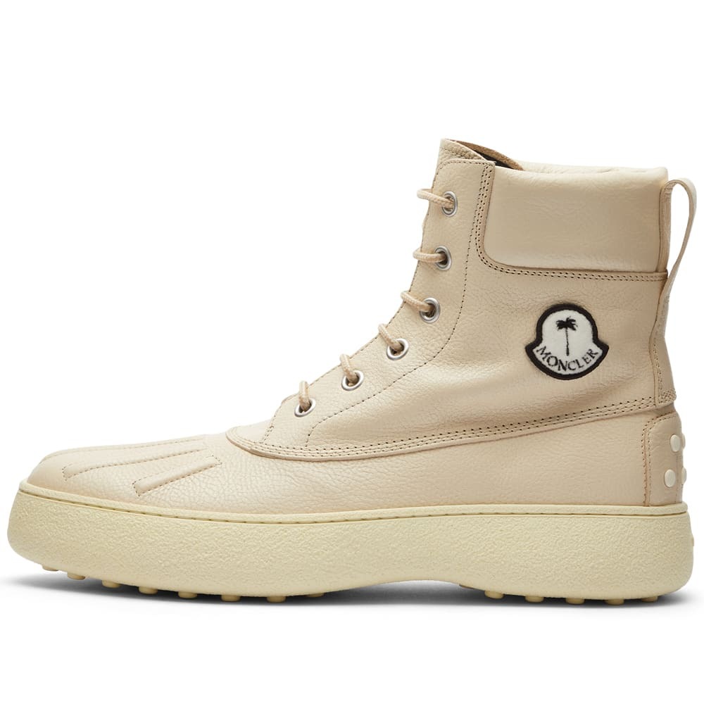 Moncler Men's Genius x Palm Angels Tods Duck Boot in Grey Moncler