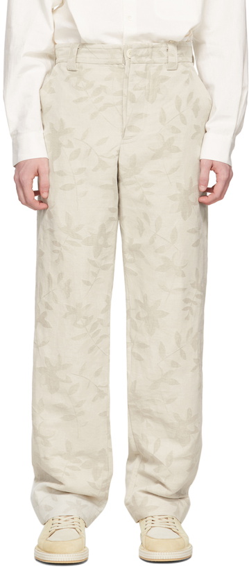 Photo: Jacquemus Beige 'Le Pantalon De Costume' Trousers