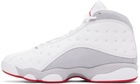 Nike Jordan White & Gray Air Jordan 13 Retro Sneakers