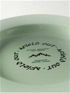 Afield Out® - Canyon Logo-Print Enamel Plate