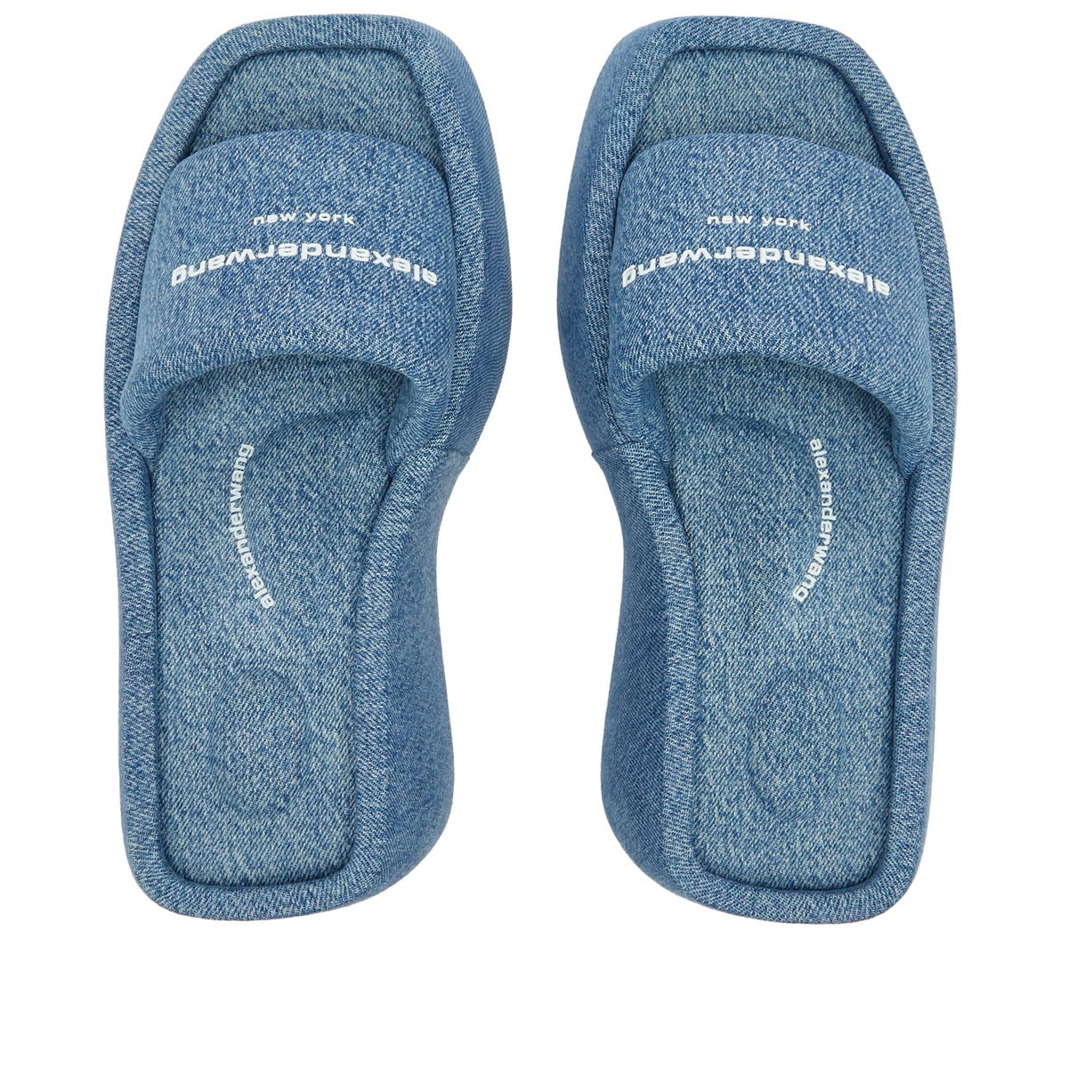 Alexander Wang Women's Taji Platform Logo Sandal in Vintage Light