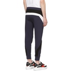 Neil Barrett Navy and Black Stripe Lounge Pants