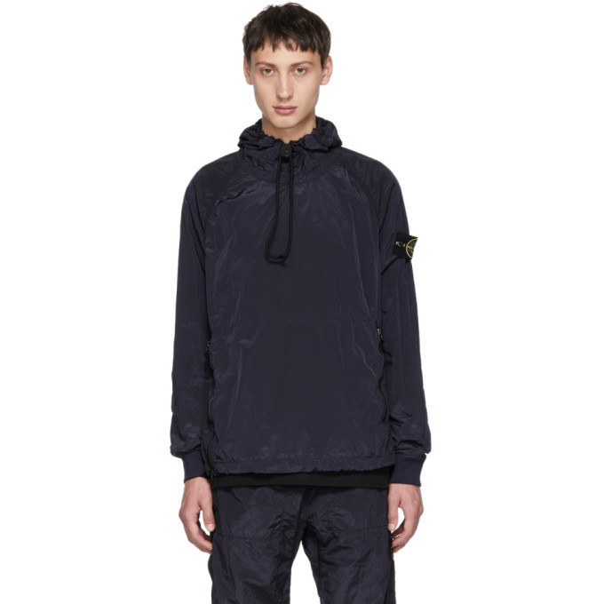 Photo: Stone Island Navy Smock Jacket