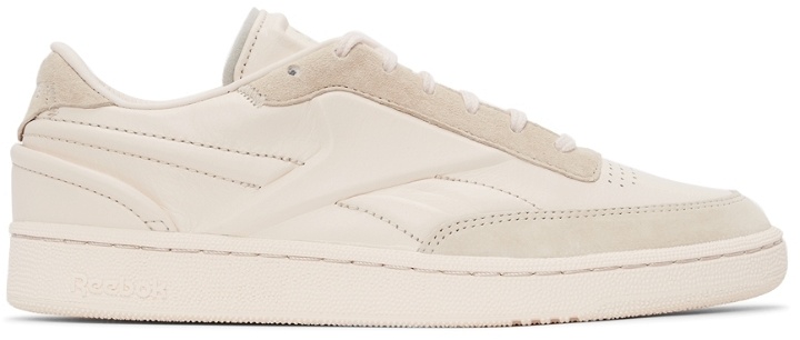 Photo: Reebok By Victoria Beckham Pink & Taupe VB Club C Sneakers