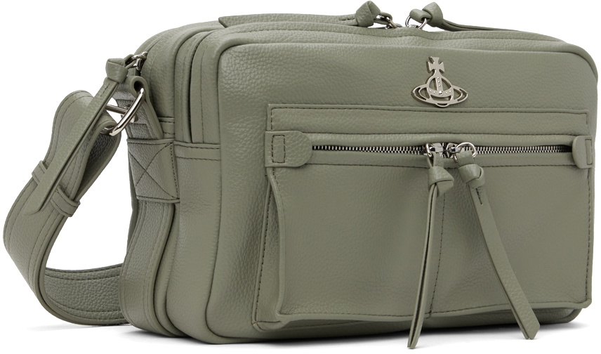 Vivienne Westwood Green Jerry Satchel Bag Vivienne Westwood