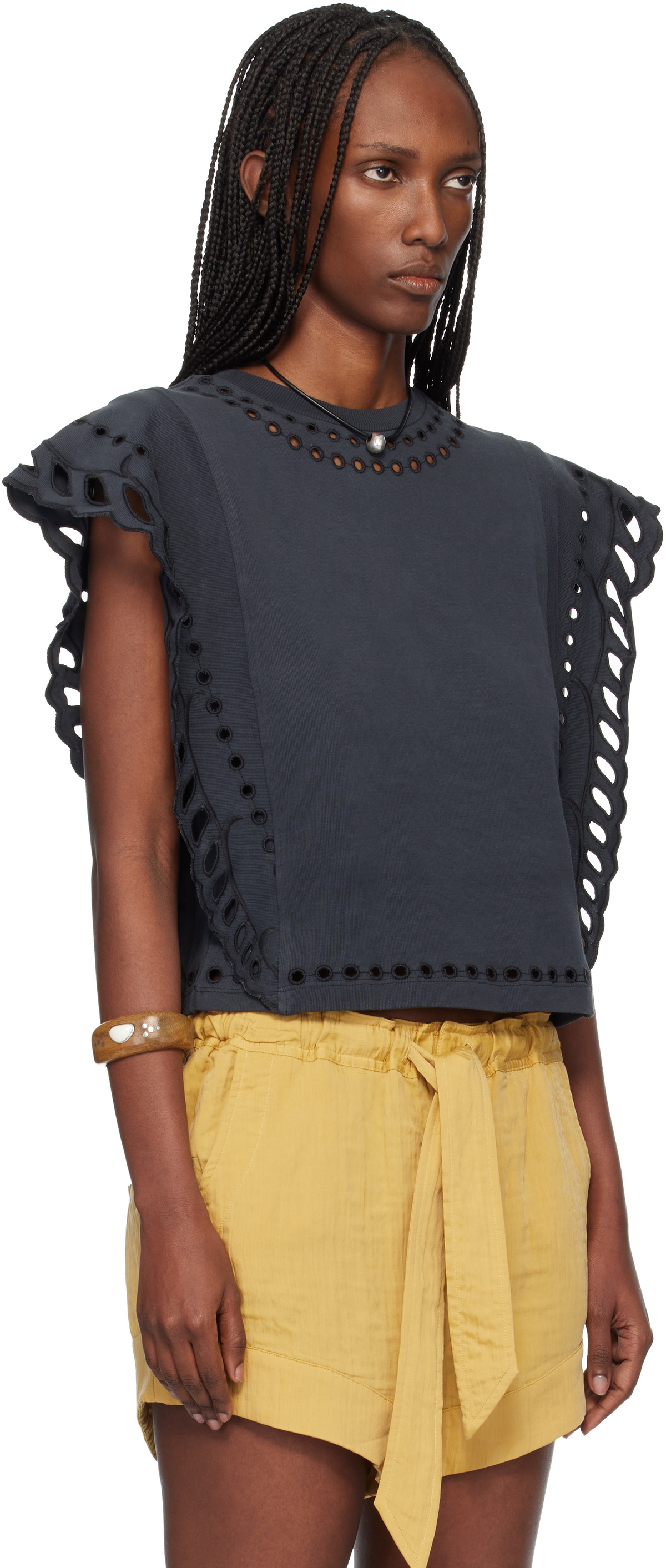 Isabel Marant Etoile Black Odyle T-shirt