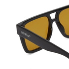 Off-White Sunglasses Men's Off-White Springfield Sunglasses in Black/Camel 