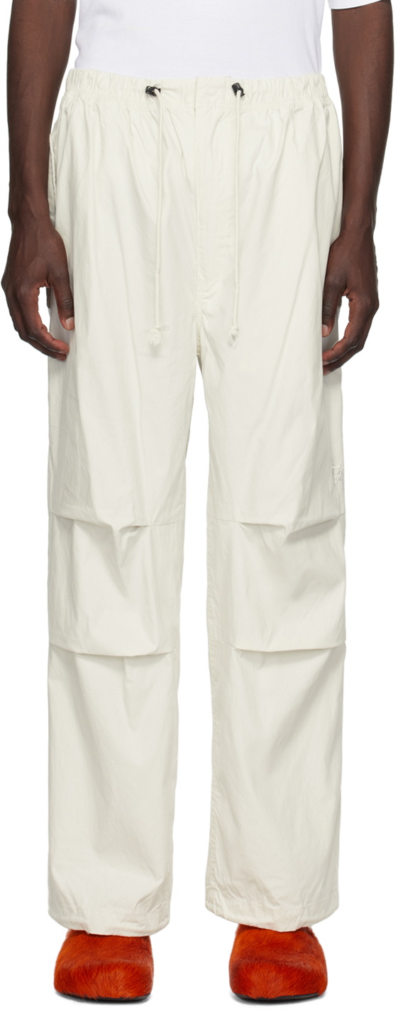 Stüssy Off-White Relaxed Trousers Stussy