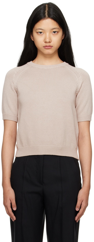 Photo: S Max Mara Gray Corinne Crewneck