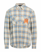 Amiri Mens Shirt Light in Blue