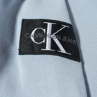 Calvin Klein Men's Monogram Sleeve Badge Sweat in Bayshore Blue