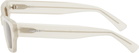 AMBUSH Beige Ray Sunglasses