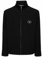 VALENTINO - Cotton Bouclé Zipped Jacket