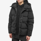 C.P. Company Men's Nycra-R Hooded Down Jacket in Black