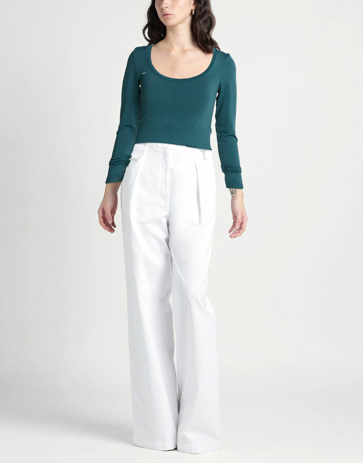Pangaia Womens Top Deep teal