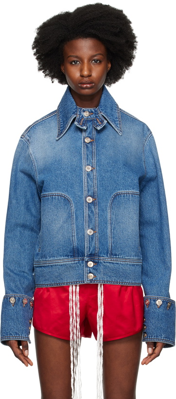 Photo: Wales Bonner Blue Delta Denim Jacket