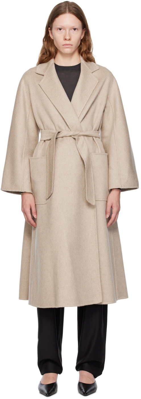 Max Mara Beige Ludmilla Coat Max Mara