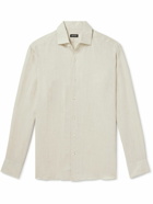 Zegna - Oasi Linen Shirt - Neutrals