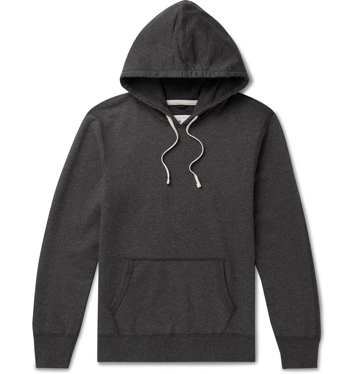 Photo: Reigning Champ - Mélange Loopback Cotton-Jersey Hoodie - Gray