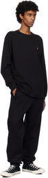 Carhartt Work In Progress Black Chase Sweatpants
