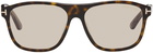 TOM FORD Brown Frances Sunglasses