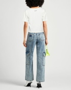 Laneus Womens T-shirt in Off white