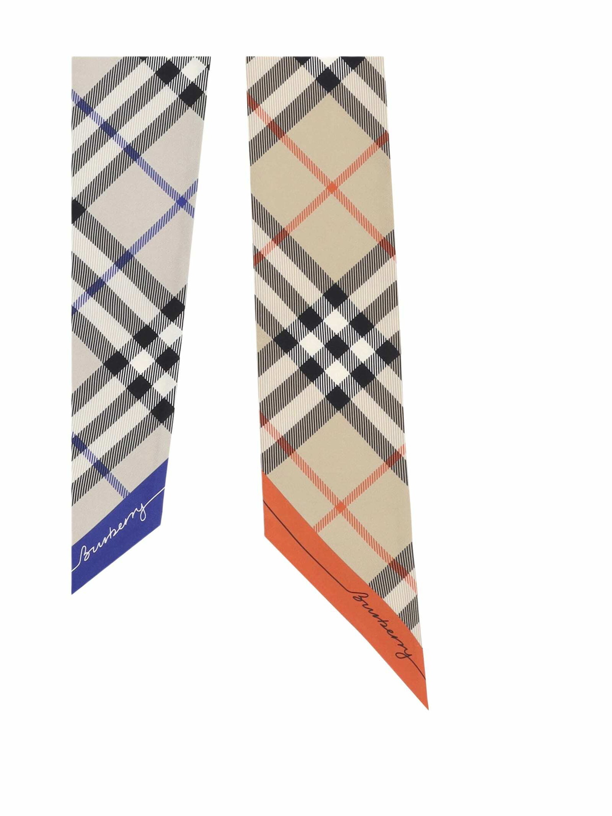 Burberry Check Silk Scarf