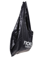 Fiorucci Black Nylon Cash &amp; Carry Print Hobo Bag