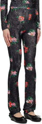 Henrik Vibskov Black Viola Leggings