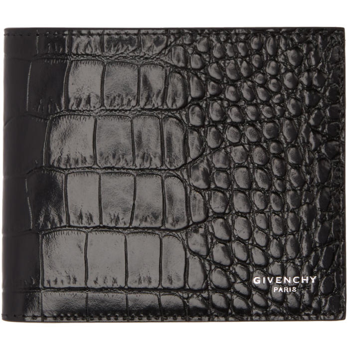 Photo: Givenchy Black Croc Wallet