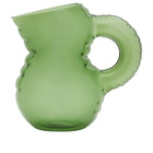 Home Studyo Emily Jug - Glass in Emerald 