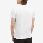 Valentino Men's Chest Logo T-Shirt in Bianco/Nero