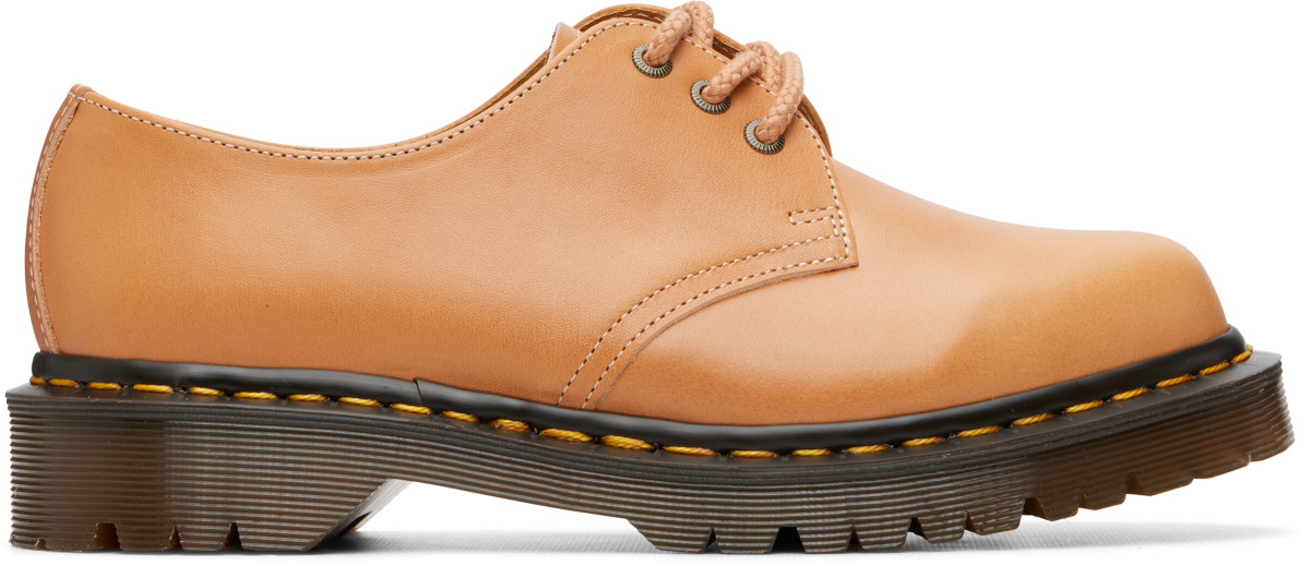 Dr. Martens Beige 1461 3 Eye Derbys