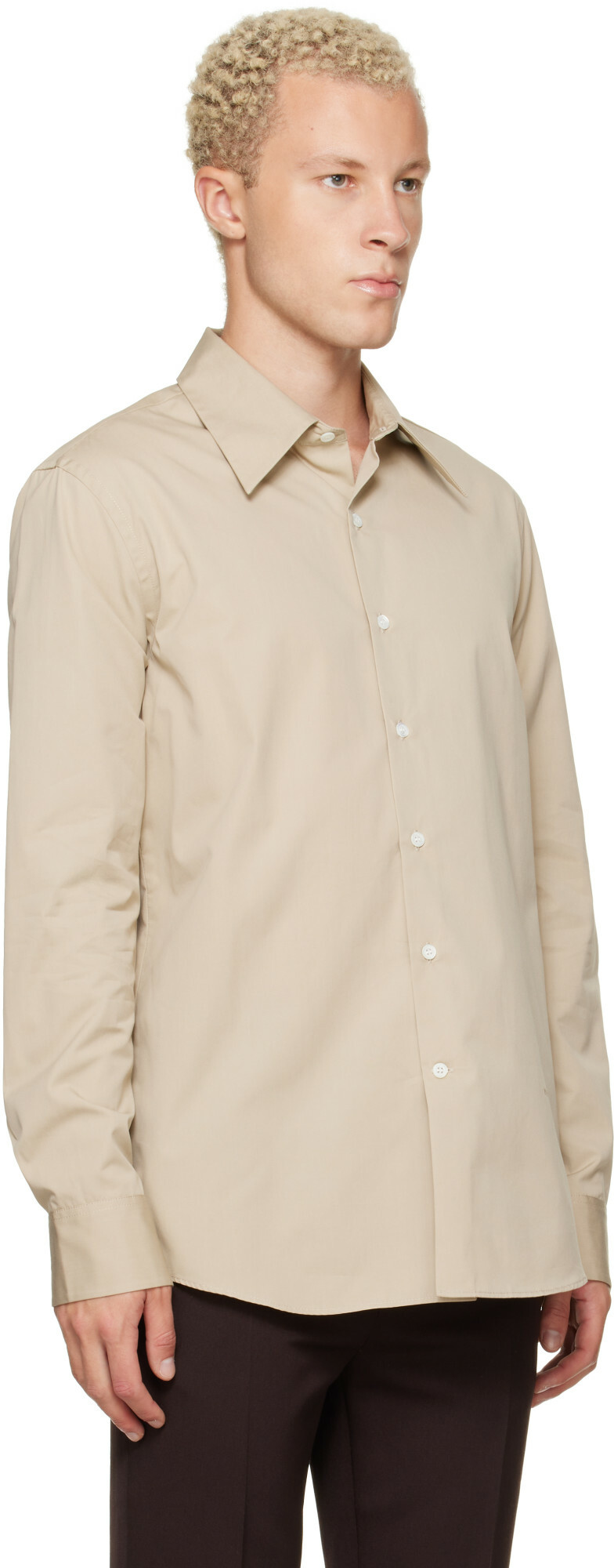 Marni Beige Darted Shirt