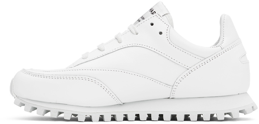 Comme des Garçons Comme des Garçons White Spalwart Edition Hybrid Low Sneakers