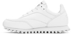 Comme des Garçons Comme des Garçons White Spalwart Edition Hybrid Low Sneakers