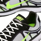 Nike Zoom Streak 3 Sneaker in White/Volt/Flat Pewter/Black