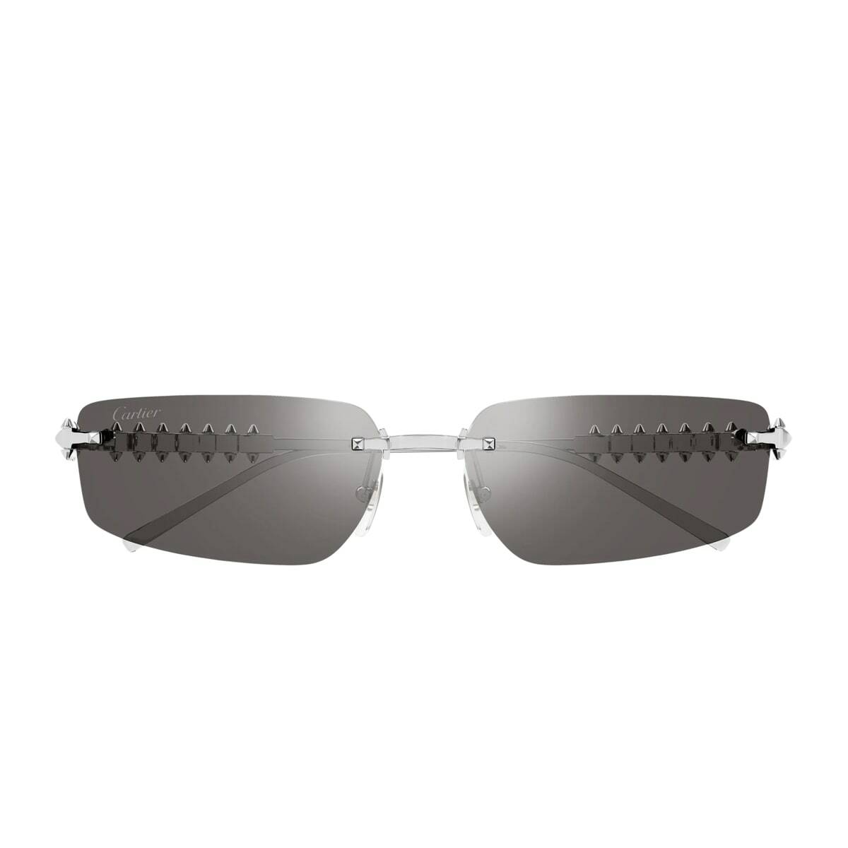 Cartier Eyewear Cartier Ct0544s Clash De Cartier 003 Silver Sunglasses