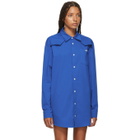 Anton Belinskiy Blue Cotton Shirt