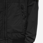 Stone Island Men's Reversible Polartec Hooded Jacket in Black