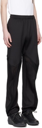 Olly Shinder SSENSE Exclusive Black Tri-Zip Sweatpants