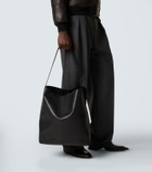 Saint Laurent Bold leather tote bag