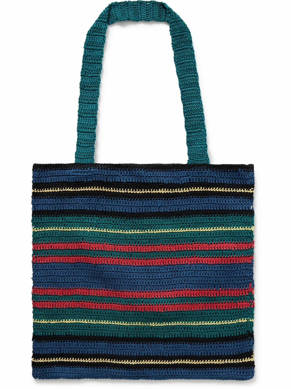 【新品】BODE Laundry Tote bag トートバッグ Laundry embroidered canvas tote bag in white - Bode | Mytheresa