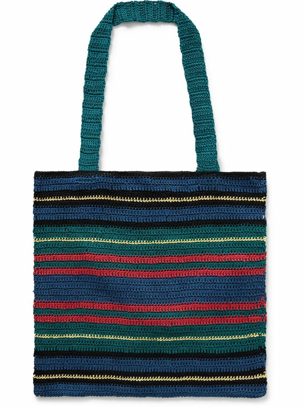 Photo: BODE - Riverbank Crocheted Cotton Tote Bag