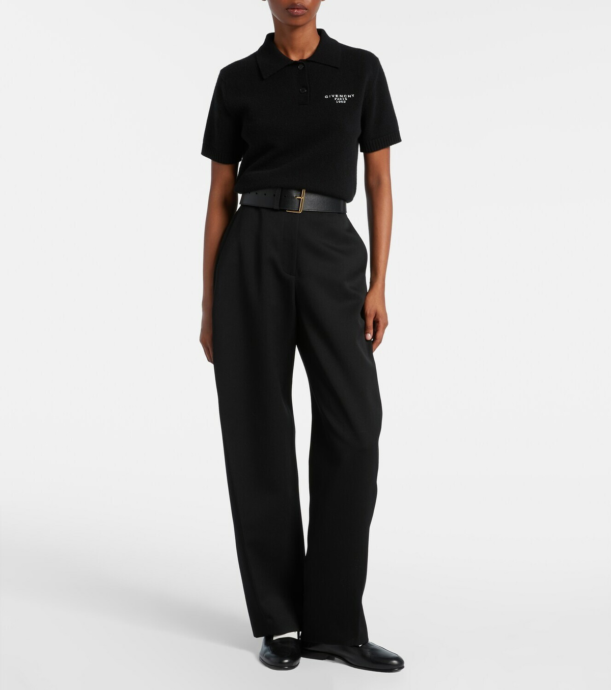 Givenchy Wool and cashmere polo sweater