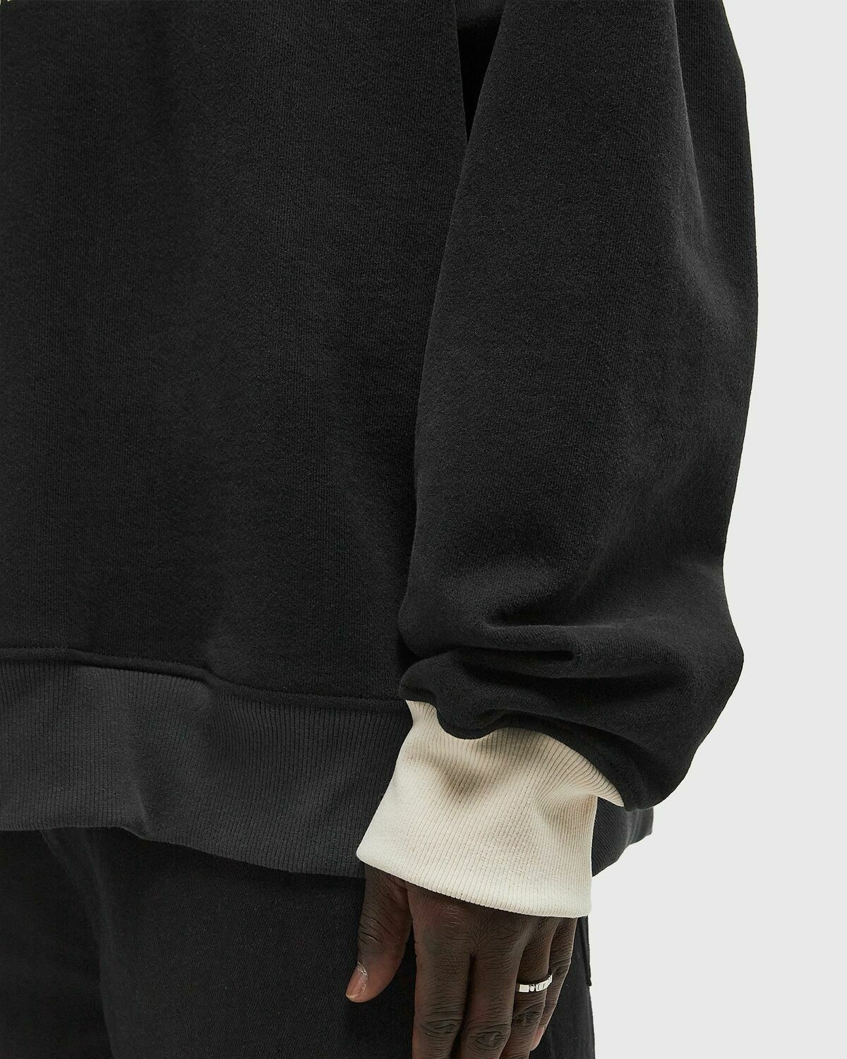Nahmias P.E. Crewneck Black Mens Sweatshirt