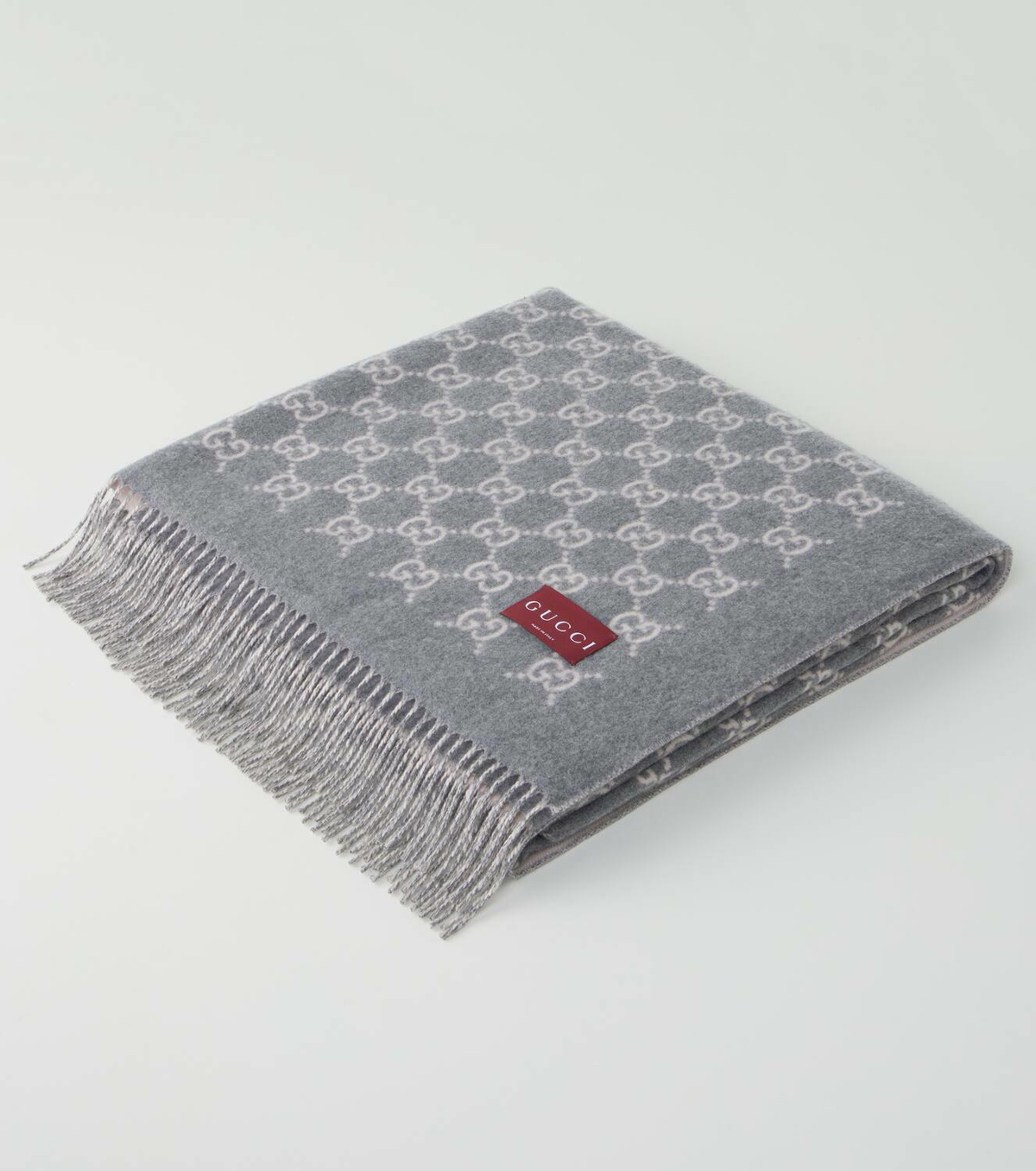 Gucci GG wool and cashmere blanket