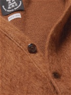 Monitaly - Textured-Knit Cardigan - Brown
