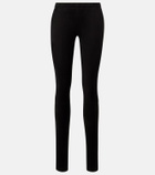 Stouls Carolyn mid-rise suede leggings