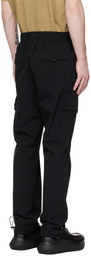 BOSS Black Elasticized Waistband Cargo Pants